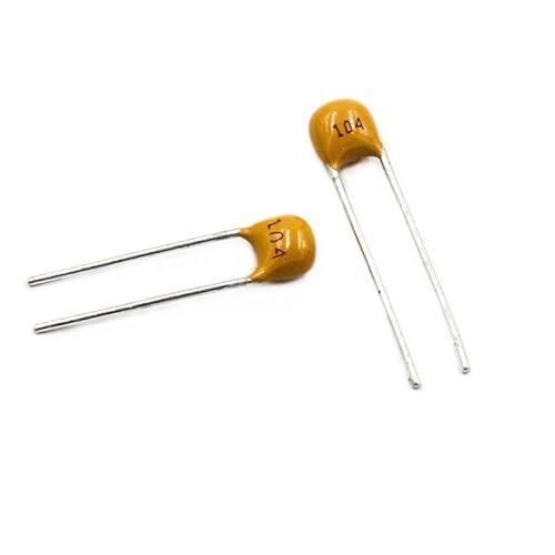 BCOMFY 50PC Monolithischer Kondensator 101 102 103 104 105 220 330 50V 100PF 1NF 10NF 0,1UF 22/33P 100nf Momo/NF 22PF 33PF 2,54mm Multilayer (Size : 105 1UF) von BCOMFY