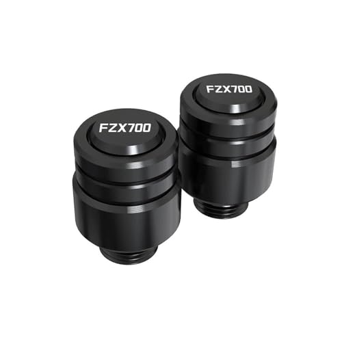 Aluminium CNC Für Motorrad M8 Rückspiegel Lochstopfen Schrauben Für YH FZX700 F 1986-1993 1994 1995(SCHWARZ) von BCOTNHZT