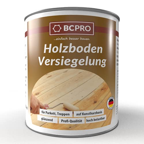 BCPRO Holzbodenversiegelung (2,5L, glänzend), für Innen, langanhaltender Schutz von BCPRO
