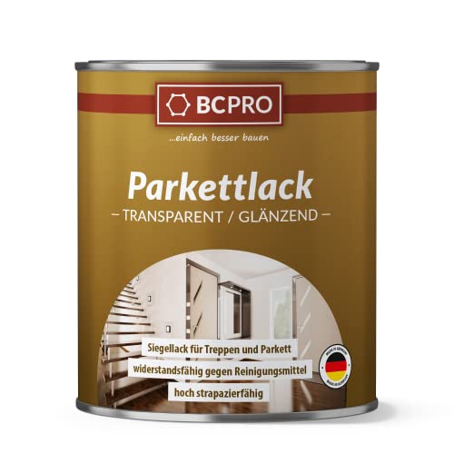 BCPRO Parkettlack, transparent glänzend (2,5L) von BCPRO