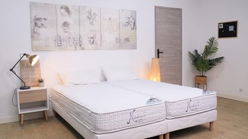 Nobus Dual Matratze 160x200 cm | 25 cm Höhe | 7-Zonen-Taschenfederkernmatratze | 2 Härtegrade integriert Medium & Fest | Antibakterieller Bezug | Orthopädisch | Öko-Tex & CertiPUR Zertifiziert Nobus Dual Matratze 160x200 cm | 25 cm Höhe | 7-Zonen-Taschenfederkernmatratze | 2 Härtegrade integriert Medium & Fest | Antibakterieller Bezug | Orthopädisch | Öko-Tex & CertiPUR Zertifiziert von BCS Home&Sleep