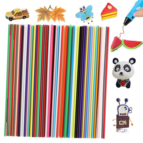120 Stück 3D Doodler Stift Nachfüllpacks 3D Stift Nachfüllset Druckstift Filament-Nachfüllungen für 3D-Stifte 3D-Stiftfüllung von BCYSNR