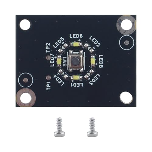 BCZAMD 3D Drucker Zubehör H2D Start/Pause Taste Ersatz für : PCB Adapter Board mit Befestigungsschrauben zum Starten oder Stoppen des Druckvorgangs von BCZAMD