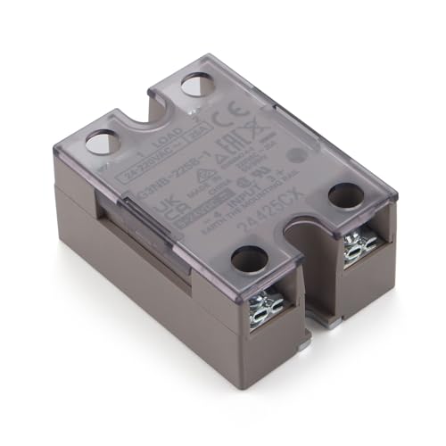 BCZAMD 3D Drucker Zubehör Solid State Relay: Eingang 5-24V DC Ausgang 24-220V AC 25A Single Phase für Hot Bed von BCZAMD