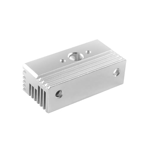 BCZAMD 3D Drucker Zubehör - Spriite Extruder Hotend Ersatzteile - Aluminium Kühlkörper: Clone Fast Cooling Block Fit Crealiity Ender 3 S1 Pro CR10 Smart Sermon V1 Original Heat Sink von BCZAMD