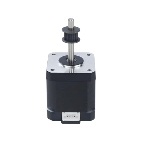 BCZAMD 3D Drucker Zubehör für K1 Max: Ersatz X-Achse Schrittmotor 42-48mm 20 Zähne Radscheibe 1,8 Grad 1,8A Ohne Anschlussdraht Nicht für K1 K1C K2 Plus von BCZAMD