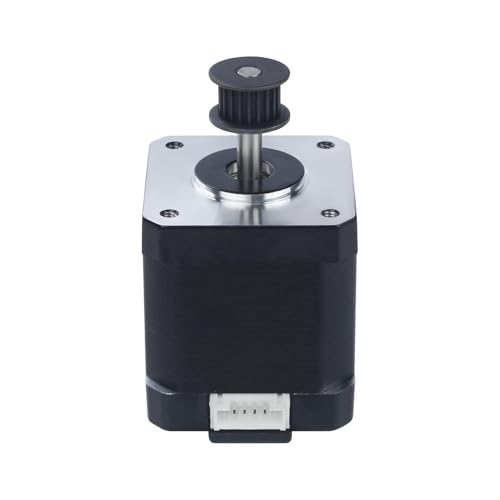 BCZAMD 3D Drucker Zubehör für K1 Max: Ersatz Z-Achse Motor 42 48mm mit 20 Zähnen Getriebe 1,8 Grad 1A Ohne Anschlusskabel Nicht für K1 K1C K2 Plus von BCZAMD