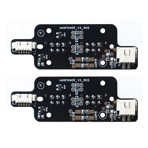 BCZAMD X1 P1P Upgraded 3D Drucker Zubehör 2Pcs AMS Multicoloured Power Adapter Board: Bieten Stromversorgung und Signalquelle gewährleisten Präzisionsdruck Klon Bambboo von BCZAMD
