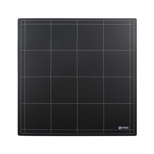 BCZAMD Ende-r 5 Plus Drucker Bett Matte PC Aufkleber Blatt 377x370mm/14.8x14.6inch Build Plate Oberfläche: 3M300 Adhesive und Flex Frosted - Beheizte Plattformabdeckung für Druckfilamente 1.75mm von BCZAMD