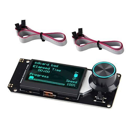 BCZAMD FYSETC RGB Mini 12864 Grafik-LCD-Display-Controller-Board unterstützt Marlin mit SD-Karte für Arduinor Reprap Voro Project SKR Spide Mainboard 3D-Drucker Schwarz auf Weiß Hintergrundbeleuchtung BCZAMD FYSETC RGB Mini 12864 Grafik-LCD-Display-Controller-Board unterstützt Marlin mit SD-Karte für Arduinor Reprap Voro Project SKR Spide Mainboard 3D-Drucker Schwarz auf Weiß Hintergrundbeleuchtung von BCZAMD