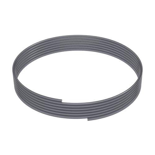 BCZAMD Ultraglatter PTFE Schlauch 4 m lang 1 transparent grau ID 2,5 mm OD 4 mm hitzebeständig hohe Schmierung geringe Reibung für X1 P1 A1 Crealitys K1 Ender V3 3D Drucker von BCZAMD