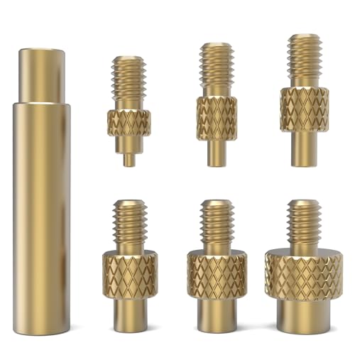 BCZAMD Voro2.4 3D-Drucker-Zubehör Heat Insert Messing Mutter Kits M2 2.5 M3 M4 M5 M6 M8 Eisen Tipps Gewinde eingebettet Kits Heat Insertion Tool für DIY-Projekt drucken Nicht enthalte Lötkolben fyset BCZAMD Voro2.4 3D-Drucker-Zubehör Heat Insert Messing Mutter Kits M2 2.5 M3 M4 M5 M6 M8 Eisen Tipps Gewinde eingebettet Kits Heat Insertion Tool für DIY-Projekt drucken Nicht enthalte Lötkolben fyset von BCZAMD