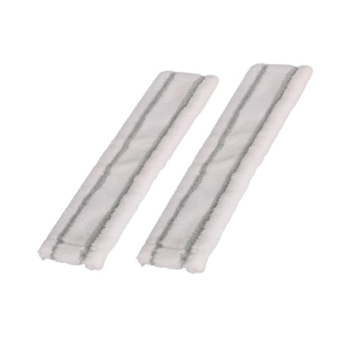 BCZR 2 Stück Ersatzmikrofaser Wischbezug, Ersatzteile Kompatibel, Fenstersauger Sprühflasche Zubehör, Für Fenstersauger Zubehör Pads Wv2 Wv5 Wv6 (27.5 * 7Cm) von BCZR