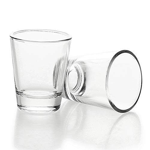 BCnmviku Schnapsgläser Glas 5cl/50ml Set Shotgläser - Spühlmaschinenfest - Gläser für Vodka Tequila (2) von BCnmviku