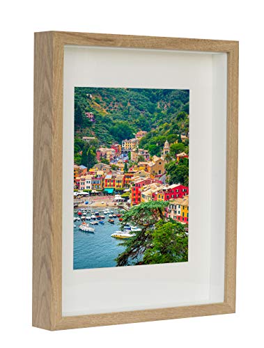 BD ART 28x35 cm Box 3D Tief Objektrahmen Eiche Bilderrahmen mit Passepartout 20x25 cm Rechteckiger zum befüllen tiefer für objekte foto, suvenirs 3 cm für Wandbehang BD ART 28x35 cm Box 3D Tief Objektrahmen Eiche Bilderrahmen mit Passepartout 20x25 cm Rechteckiger zum befüllen tiefer für objekte foto, suvenirs 3 cm für Wandbehang von BD ART