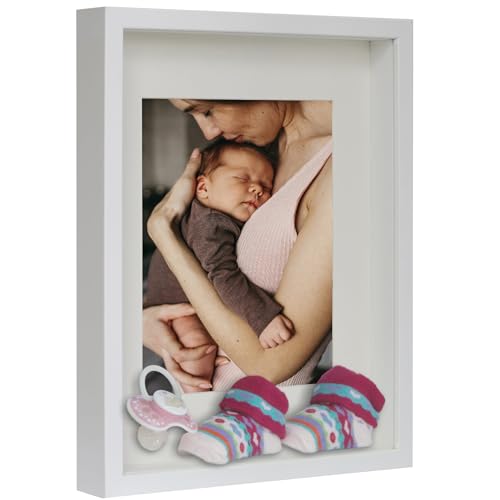 BD ART Box 3D 21x30 cm Objektrahmen Bilderrahmen, Rechteckig Weiß zum befüllen, tiefer für objekte, suvenirs 3 cm, für Wandbehang oder Desktop BD ART Box 3D 21x30 cm Objektrahmen Bilderrahmen, Rechteckig Weiß zum befüllen, tiefer für objekte, suvenirs 3 cm, für Wandbehang oder Desktop von BD ART