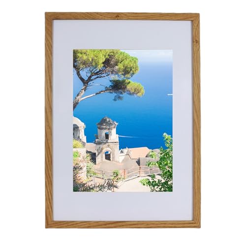 BD ART Rahmen für Poster, Foto A3 29,7x42 mit Passepartout 21x30 cm, Eiche,groß MDF-Holz, moderner Fotorahmen zum Aufhängen an der Wand BD ART Rahmen für Poster, Foto A3 29,7x42 mit Passepartout 21x30 cm, Eiche,groß MDF-Holz, moderner Fotorahmen zum Aufhängen an der Wand von BD ART
