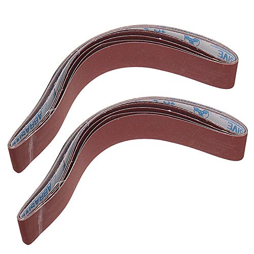 Schleifband 10 Stück 40 mm x 740 mm Schleifbänder Körnung 40 bis 1000 for Winkelschleifer Bandschleifer Aufsatz Schleifwerkzeuge Schleifband 10 Stück 40 mm x 740 mm Schleifbänder Körnung 40 bis 1000 for Winkelschleifer Bandschleifer Aufsatz Schleifwerkzeuge von BDAYEK