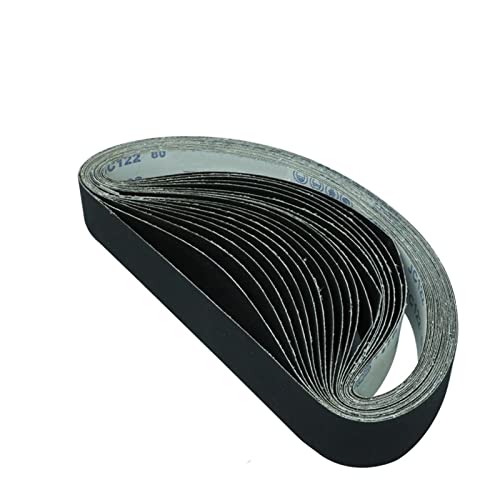 Schleifband 5 Stück 915 * 50 mm Schleifbänder P60 - P600 Schleifsiebband for Schleifen und Polieren von Holz und Weichmetall(150) von BDAYEK