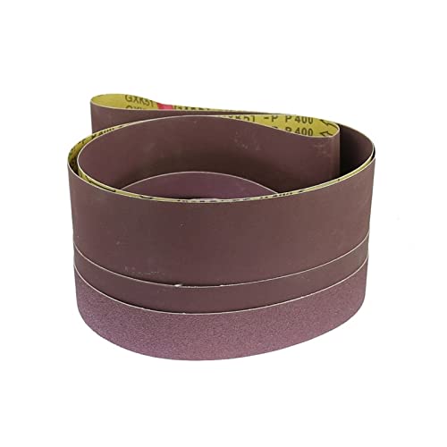 Schleifband Schleifbänder 2000 * 50/75/100/150 mm Holz Weichmetall Kunststoff Grobschleifen bis Feinpolieren 1PC(P60,2000 X 100 mm) von BDAYEK