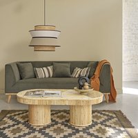 Berah Getah - Couchtisch aus Rattanrohr 120 cm von BERAH GETAH