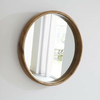 Runder Spiegel aus Mindy-Holz 50 von BDBD