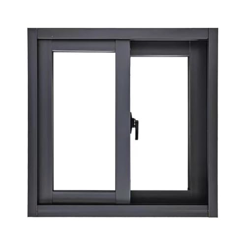 Austausch von Hausfenstern, Kellerfenster, Fenster for Mobilheime, Haushaltsfenster for Schuppen for Badezimmer, Küche, Lofts, Garagen(Black,H40xW40cm) von BDCPMT