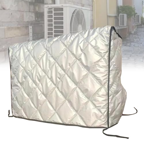 Klimaanlagenabdeckungen for Fenstereinheiten, 5-lagige Isolierung, Außenabdeckung for Klimaanlagen mit elastischem Kordelzug for Klimaanlagen, doppelte Isolierung(85x32x60cm/33.4x10.6x23.6in) von BDCPMT