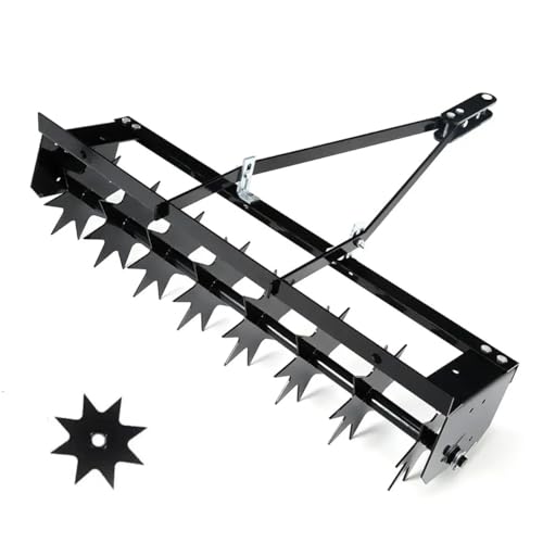 Rasenbelüfter for Hinterherziehen mit Universalkupplung, Rasenbelüfter for Hinterherziehen mit extrabreiter Anhängerkupplung for Garten, Bauernhof und Hof Rasenbelüfter for Hinterherziehen mit Universalkupplung, Rasenbelüfter for Hinterherziehen mit extrabreiter Anhängerkupplung for Garten, Bauernhof und Hof von BDCPMT
