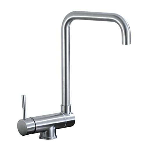 BDDCYWY Küchenspüle Mischbatterie Klappbar Innenfenster Küchenarmatur Edelstahl 360° Schwenkbar Warm- und Kaltwasser Spültischarmatur Gebürstet BDDCYWY Küchenspüle Mischbatterie Klappbar Innenfenster Küchenarmatur Edelstahl 360° Schwenkbar Warm- und Kaltwasser Spültischarmatur Gebürstet von BDDCYWY