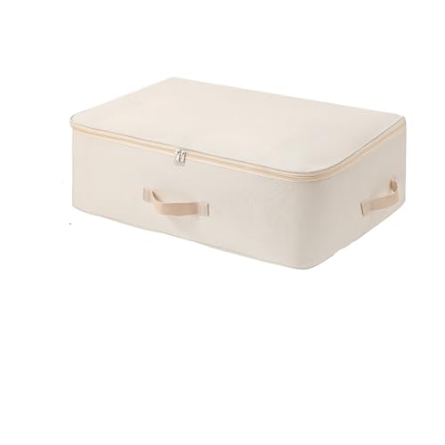 2 STK. Faltbare Aufbewahrungstasche For Bettdecken Und Decken Mit Großer Kapazität, Sortiertasche For Kleidung, For Den Kleiderschrank, Organizer For Haushaltsgegenstände(Extended Beige) von BDFJEDS
