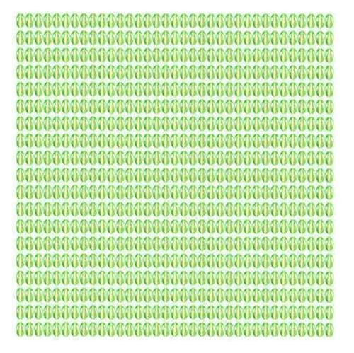 BDFJEDS Kunststoff-Perlenvorhang, Kristall-Türvorhang, Innenbereich, Trennwand, Dekorationszubehör(Green) von BDFJEDS