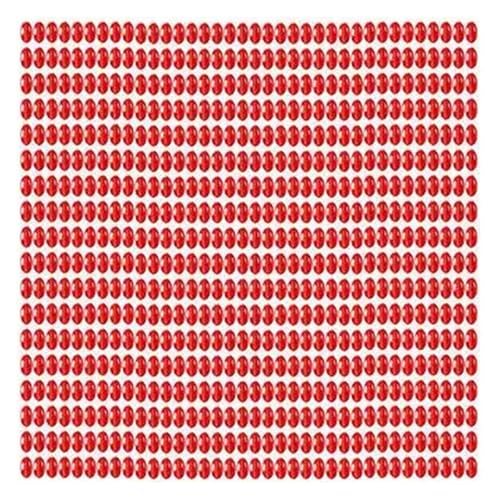 BDFJEDS Kunststoff-Perlenvorhang, Kristall-Türvorhang, Innenbereich, Trennwand, Dekorationszubehör(Red) von BDFJEDS