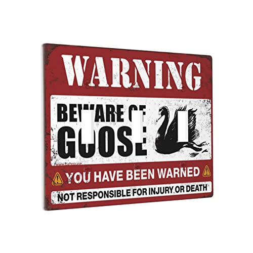 Individuelle Wandplatte, Vorsicht vor Gänsen, Schalterabdeckung, Bauernhaus-Lichtschalter-Abdeckung, Wandplatte, 3-Gang von BDIX