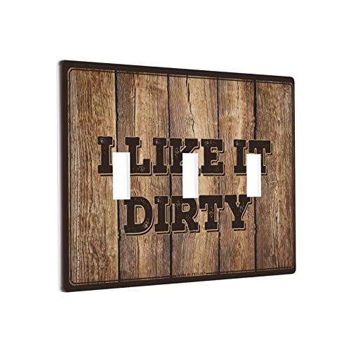 Lichtschalterrahmen Dekorativ I Like It Dirty Schalter Wandplatte Abdeckung Wandplatten Wandplatte 3 Gang Lichtschalterrahmen Dekorativ I Like It Dirty Schalter Wandplatte Abdeckung Wandplatten Wandplatte 3 Gang von BDIX