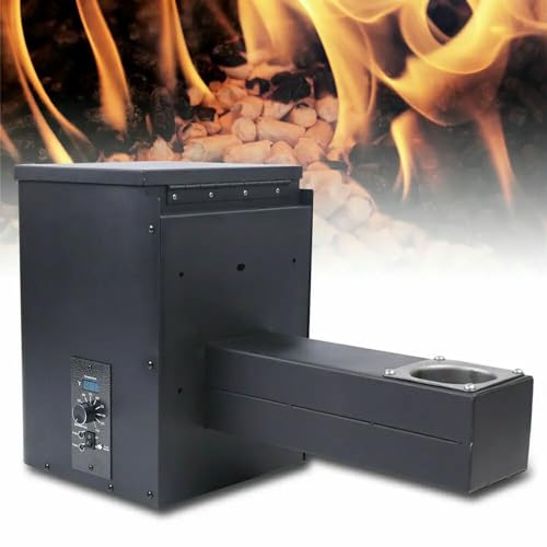 BBQ Pellet Smoker Hopper, DIY-Futterbox Mit Intelligenter Temperaturregelung, Pelletrohr-Zuführung, Grillzubehör-Set Zum Grillen, Räuchern, Backen BBQ Pellet Smoker Hopper, DIY-Futterbox Mit Intelligenter Temperaturregelung, Pelletrohr-Zuführung, Grillzubehör-Set Zum Grillen, Räuchern, Backen von BDJSN