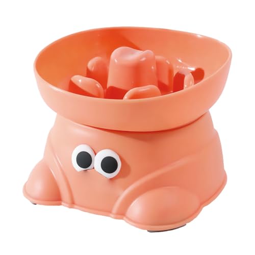 Erhöhter Futternapf für langsames Fressen, geneigte erhöhte Katzenfutterschalen mit Anti-Rutsch-Streifen, Anti-Erbrechen, langsamer Futternapf für Katzen, Kätzchen, Hunde Erhöhter Futternapf für langsames Fressen, geneigte erhöhte Katzenfutterschalen mit Anti-Rutsch-Streifen, Anti-Erbrechen, langsamer Futternapf für Katzen, Kätzchen, Hunde von BDKMMS