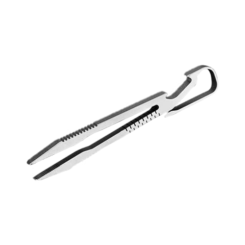 Mini-Pinzette, tragbare Bartpinzette mit Aufhängerloch, Titanlegierung, EDC-Werkzeug und Gadget für Bart, Augenbrauenpflege, Outdoor-Survival-Kit Mini-Pinzette, tragbare Bartpinzette mit Aufhängerloch, Titanlegierung, EDC-Werkzeug und Gadget für Bart, Augenbrauenpflege, Outdoor-Survival-Kit von BDKMMS