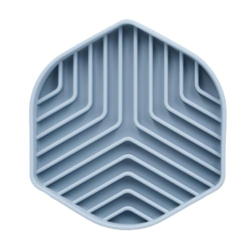 Slow Feeder Hundenäpfe, Silikon Hundefutter Puzzle Rutschfest Slow Eating Bowl für Hunde Katzen Slow Feeder Hundenäpfe, Silikon Hundefutter Puzzle Rutschfest Slow Eating Bowl für Hunde Katzen von BDKMMS