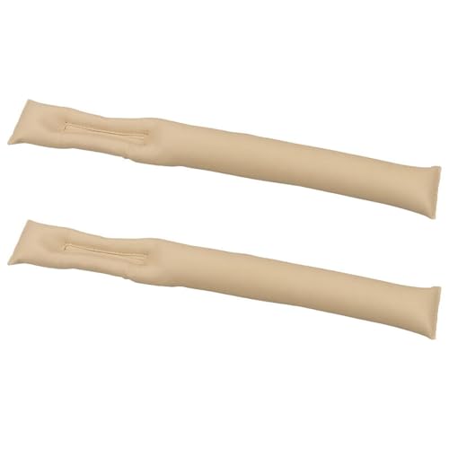 BDLCAI Autositz Lückenfüller für Renault Austral HHN 2022-2025, 2 Stück Faux Leder Car Seat Gap Filler für Die Meisten Modelle von Autos,Beige von BDLCAI
