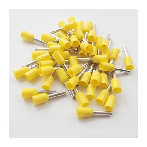 elektrische Steckverbinder， 1000 PK Insulated Ferrules Terminal Block Cord End Wire Connector Electrical Crimp Terminator H-8mm #24#22#20#18#16#14 AWG(18awg H 8mm E1008) von BDSHGRDH