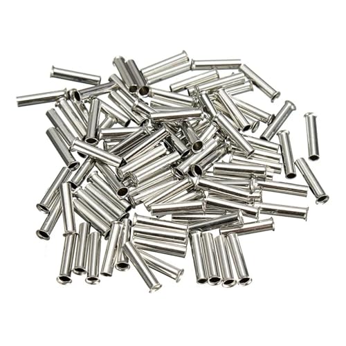elektrische Steckverbinder， 100PCS Non-Insulated Butt Wire Connector Ferrules Electrical Cable Terminal Copper Tinned Crimp Terminal 0.5-6mm2(0.75mm2) von BDSHGRDH