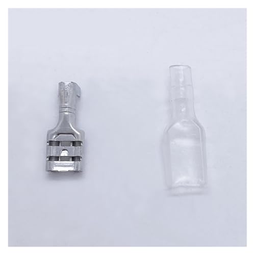elektrische Steckverbinder, 50set/bag 6.3mm Crimp Terminal Connector Splice Cold Terminal With Transparent Sheath For Relay And PCB Inserting elektrische Steckverbinder, 50set/bag 6.3mm Crimp Terminal Connector Splice Cold Terminal With Transparent Sheath For Relay And PCB Inserting von BDSHGRDH