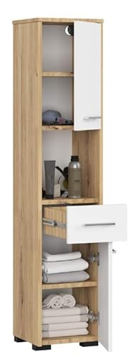 BDW Badezimmerschrank Unterschrank Waschbeckenunterschrank Hochschrank Badmöbel Schrank Midi-Schrank Badregal || VIELE FARB || BDW Badezimmerschrank Unterschrank Waschbeckenunterschrank Hochschrank Badmöbel Schrank Midi-Schrank Badregal || VIELE FARB || von BDW