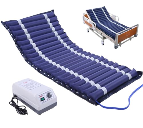 BDXZJ Anti-Dekubitus-Matratze, Wechseldruckmatratze Auf Pflegebett Luftmatrazenbett wasserdichte Matratze Für Bettlägerige, Pflegebett Tragkraft 135Kg, Leicht Zu Reinigen BDXZJ Anti-Dekubitus-Matratze, Wechseldruckmatratze Auf Pflegebett Luftmatrazenbett wasserdichte Matratze Für Bettlägerige, Pflegebett Tragkraft 135Kg, Leicht Zu Reinigen von BDXZJ