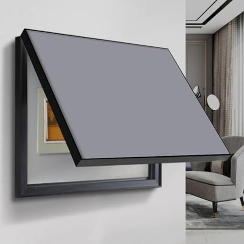 BDXZJ Stromkasten Verkleidung Holzverkleidung Für Schalttafel, Stromzähler Box Dekoration Sicherungskasten Abdeckung Schrank Vertikale Abdeckungen Für Leistungsschaltertafeln C,40x30cm von BDXZJ
