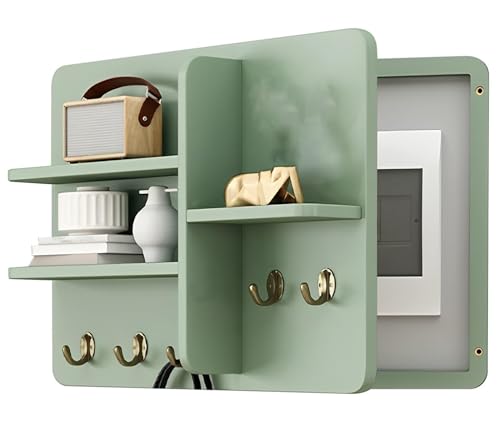 BDXZJ Stromzähler Box Dekoration Verstecken Sicherungskasten Abdeckung Schrank Dekorative Schalttafelabdeckung Kreative Abnehmbare Zählerkastenabdeckung Stromkasten Abdeckung A,45x35cm von BDXZJ