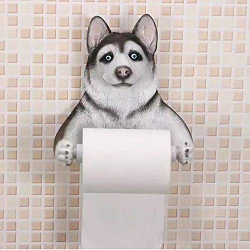 BDXZJ Toilettenpapierhalter Ohne Bohren Hund Toilettenpapierhalter Wc Tablett Handtuch Box Halterung Papierrolle Rohr Rack BDXZJ Toilettenpapierhalter Ohne Bohren Hund Toilettenpapierhalter Wc Tablett Handtuch Box Halterung Papierrolle Rohr Rack von BDXZJ