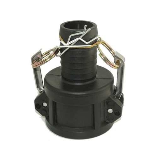 1 Zoll IBC Camlock C Adapter Schlauchanschluss Weiblich Wassertank, Adapter weiblich für Gartenschlauch, Öl Kraftstoff, Wasser Armaturenventil Teile von BE-TOOL