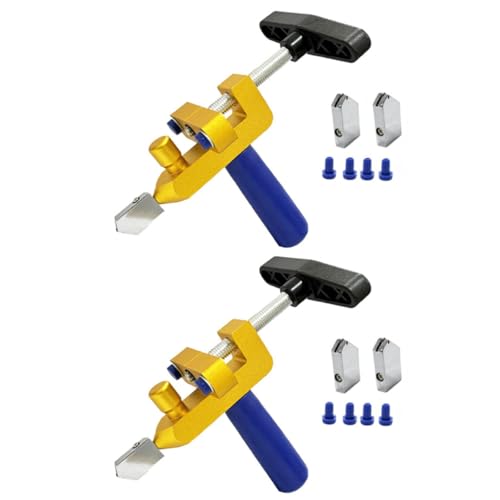 2-in-1-Glasschneidewerkzeug-Set, 3–15 mm Dicke, Handfliesenöffner, Schneidewerkzeug für Zuhause, DIY, Schneiden von Glas, Spiegel, Keramikfliesen (GD) von BE-TOOL
